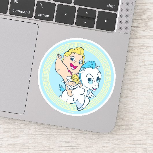 Baby Hercules Riding Pegasus Sticker シール (詳細)