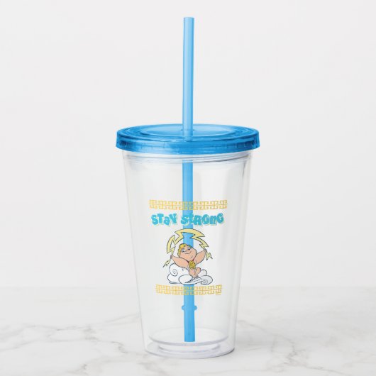 Baby Hercules - Stay Strong Acrylic Tumbler アクリルタンブラー (正面)
