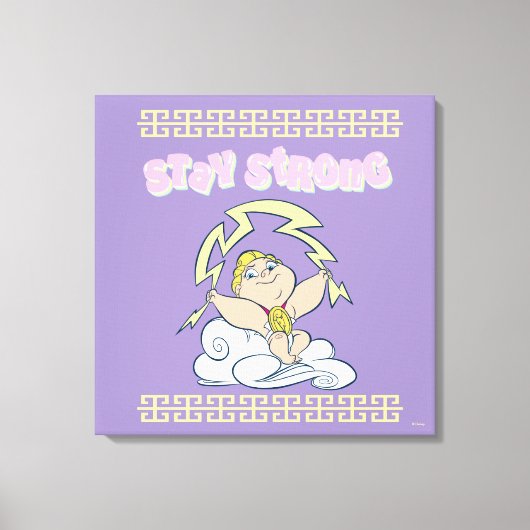 Baby Hercules - Stay Strong Canvas Print キャンバスプリント (正面)