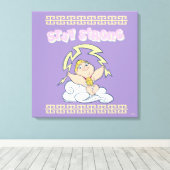 Baby Hercules - Stay Strong Canvas Print キャンバスプリント (インサイチュ (ウッドフロア))