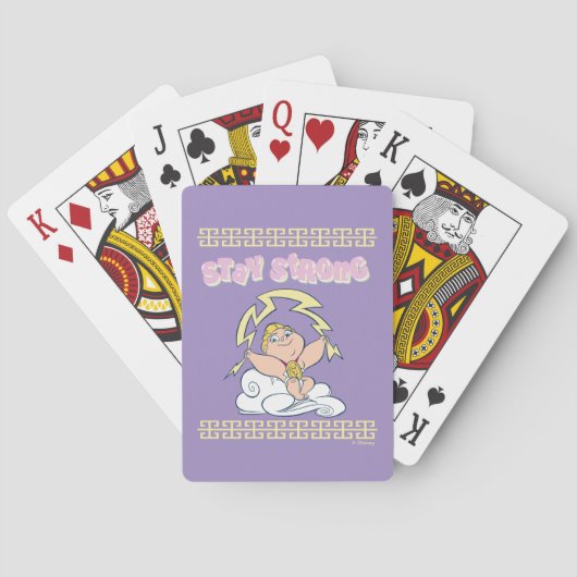 Baby Hercules - Stay Strong Poker Cards トランプ (裏面)