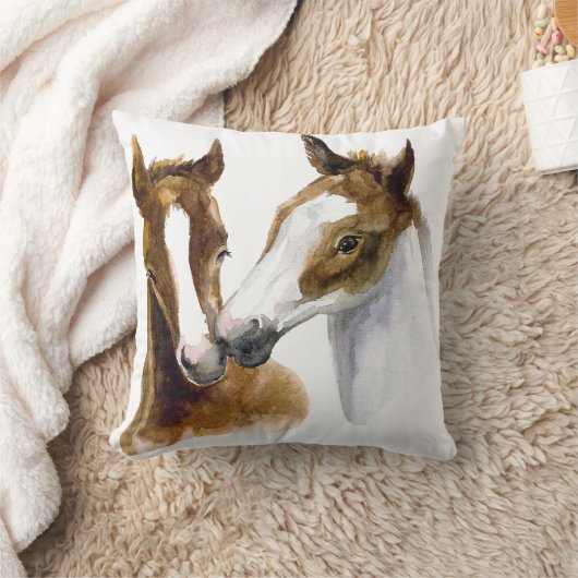 Baby Horses クッション (ブランケット)