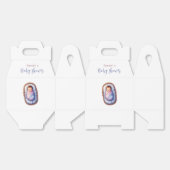 Baby in Basket Gender Neutral Cute フェイバーボックス (見開き)