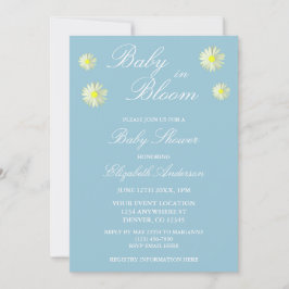 Baby In Bloom ベビーシャワー招待状 招待状