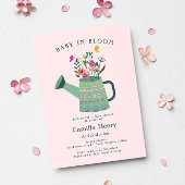 Baby in Bloom ベビーシャワー招待状 招待状