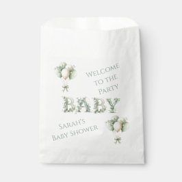 Baby in bloom Baby Shower Favor Bags フェイバーバッグ