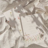 Baby In Bloom Baby Shower Invitation 招待状