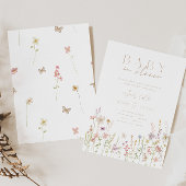 Baby In Bloom Baby Shower Invitation 招待状