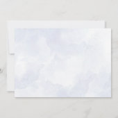 Baby in Bloom Baby Shower Invitation  Floral  招待状 (裏面)