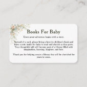 Baby In Bloom Books for Baby 挿入カード エンクロージャーカード (正面)