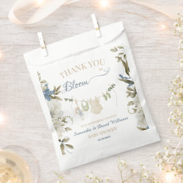 Baby in Bloom Botanical Floral Baby Shower フェイバーバッグ