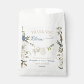 Baby in Bloom Botanical Floral Baby Shower フェイバーバッグ (正面)