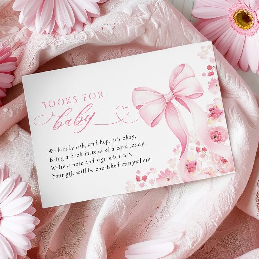Baby in Bloom Coquette Books for Baby Card エンクロージャーカード