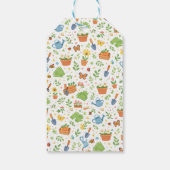 Baby in Bloom Garden Baby Shower | Cute Floral ギフトタグ (裏面)