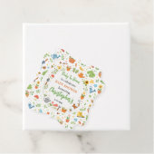 Baby in Bloom Garden Baby Shower | Cute Floral  フェイバータグ (インサイチュ)