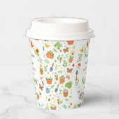 Baby in Bloom Garden Baby Shower | Cute Floral 紙コップ (右)