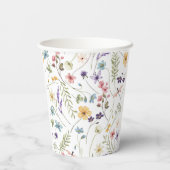 Baby in Bloom Garden Wildflower 紙コップ (裏面)