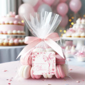 Baby in Bloom Pink Floral Stickers  スクエアシール