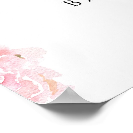 Baby in Bloom Poster | Digital Option Available ポスター (角)