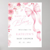 Baby in Bloom Poster | Digital Option Available ポスター (正面)