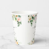 Baby in Bloom | Sunlit Floral Baby Shower 紙コップ (右)