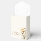 Baby in Bloom Wildflower Baby Shower フェイバーボックス (オープン)