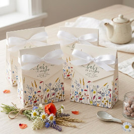 Baby in Bloom Wildflower Meadow Baby Shower フェイバーボックス
