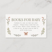 Baby in Bloom Wildflower Shower Books for Baby エンクロージャーカード (正面)