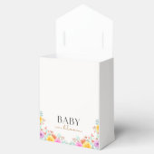 Baby in Bloom Wildflowers Floral Baby Shower フェイバーボックス (オープン)