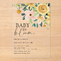 Baby in Bloom Yellow Floral