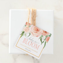 Baby In Boom ピンクの花の庭の女の子のベビーシャワー