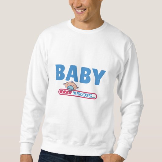Baby in progress スウェットシャツ (正面)