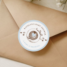 Baby Is Brewing 手描きデザイン