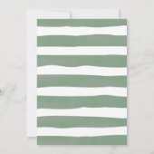 Baby Is Brewing Advice for parents to be Card Pink 招待状 (裏面)