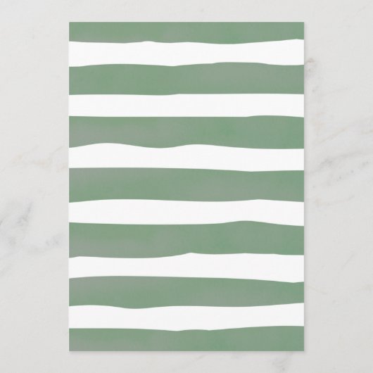 Baby Is Brewing Baby Shower Jokes Game with Answer 招待状 (裏面)