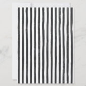 Baby is Brewing bow Coffee Espresso Baby Shower 招待状 (裏面)