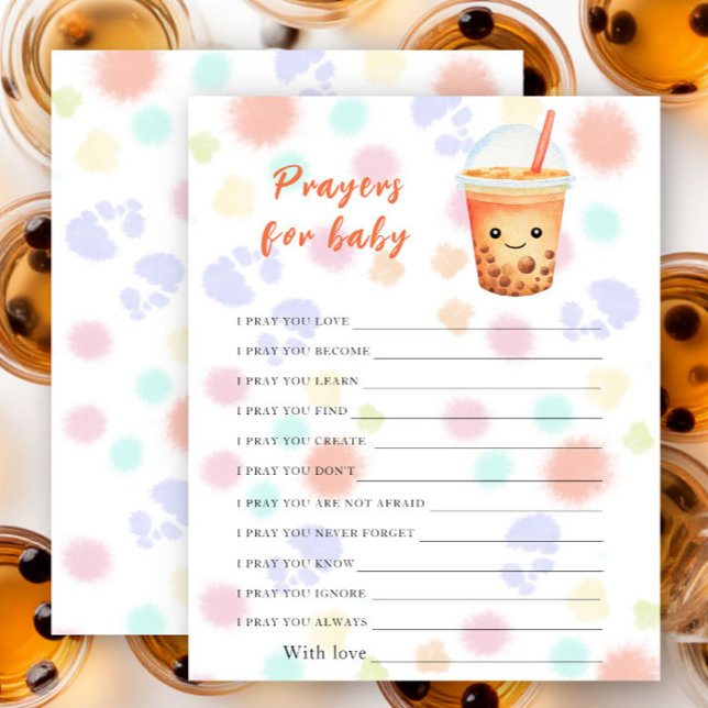 Baby is brewing Bubble Tea Prayers for baby (クリエイターアップロード済み)