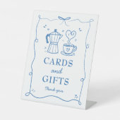 Baby Is Brewing Cards and Gifts Sign 台座サイン (正面)