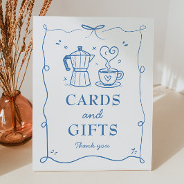 Baby Is Brewing Cards and Gifts Sign 台座サイン