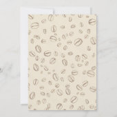 Baby is Brewing Coffee Baby Shower  招待状 (裏面)