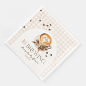 Baby is Brewing Coffee Bean Theme Baby Shower (コーナー)