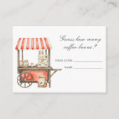 Baby is Brewing coffee cup How many coffee beans エンクロージャーカード (正面)