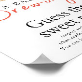 Baby is brewing coffee Guess the sweet mess ポスター (角)