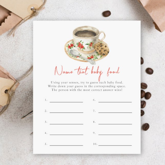 Baby is brewing coffee - Name that baby food (クリエイターアップロード済み)