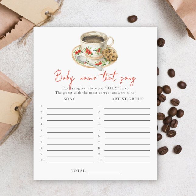 Baby is brewing coffee - Name that song game (クリエイターアップロード済み)