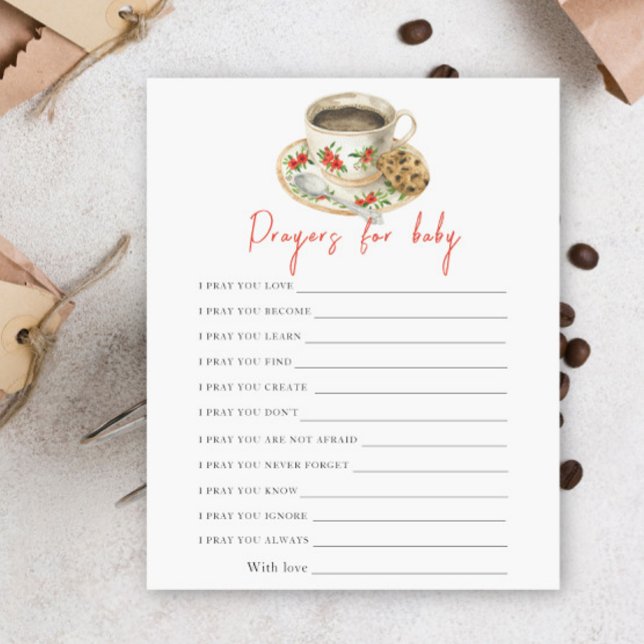 Baby is brewing coffee Prayers for baby (クリエイターアップロード済み)