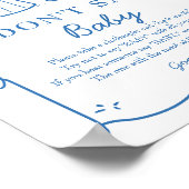 Baby Is Brewing Don’t Say Baby Game Poster ポスター (角)