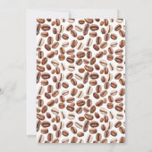 Baby is Brewing Neutral Baby Shower  Invitation 招待状 (裏面)