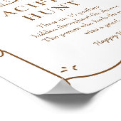 Baby is Brewing Pacifier Sign ポスター (角)