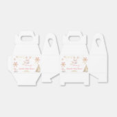 Baby Is Brewing Pink Winter Tea Party Baby Shower フェイバーボックス (折り畳みなし)